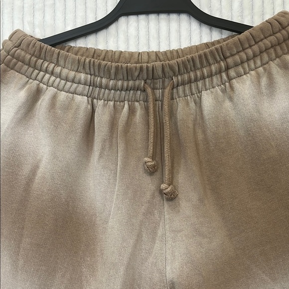 Noize Brown Sweatpants Relaxed Fit Elastic Cuffs - Picture 4 of 4